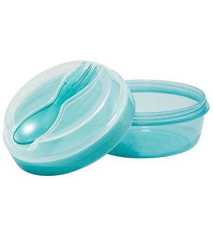 Carl Oscar Snackbox m. Koelelement - 7 cm - Turquoise