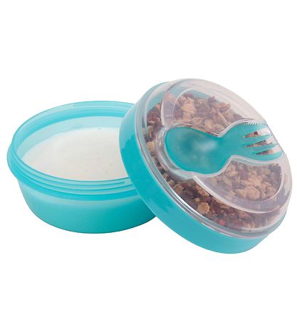 Carl Oscar Snackbox m. Koelelement - 7 cm - Turquoise