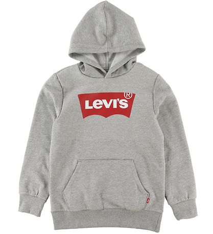 Levis Hættetrøje - Batwing - Gråmeleret Levis Hættetrøje - Batwing - Gråmeleret