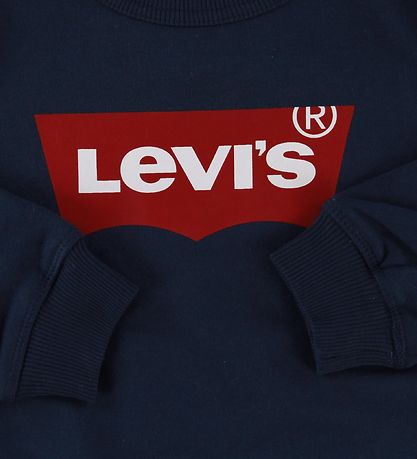 Levis Sweatshirt - Batwing Crew Neck - Navy Levis Sweatshirt - Batwing Crew Neck - Navy