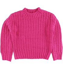 Grunt Bluse - Cathy - Strik - Pink Grunt Bluse - Cathy - Strik - Pink