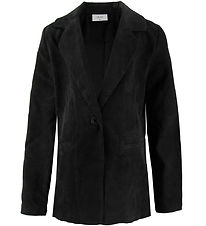 Grunt Blazer - Fløjl - Sigga - Sort