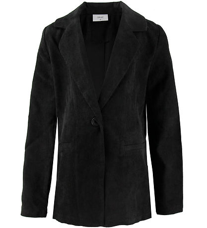 Grunt Blazer - Fløjl - Sigga - Sort Grunt Blazer - Fløjl - Sigga - Sort