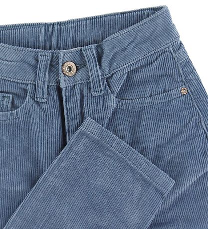 Grunt Broek - Trine Corduroy - Storm Blue