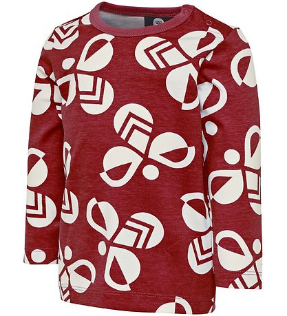 Hummel Bluse - HMLCharlie - Bordeaux m. Allover Logo