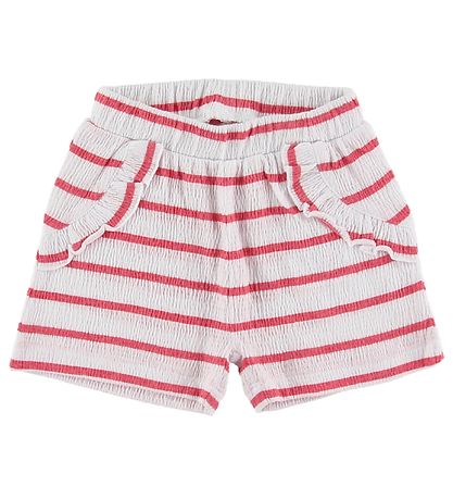 Name It Shorts - NbfHollie - Claret Red m. Striber Name It Shorts - NbfHollie - Claret Red m. Striber