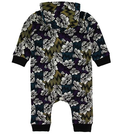 Puma Jumpsuit - Moroccan Blue w. Flowers