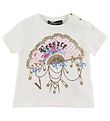 Versace T-shirt - Hvid m. Logo Versace T-shirt - Hvid m. Logo