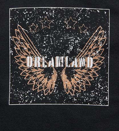 Petit by Sofie Schnoor Bluse - Elenor - Sort m. Print Petit by Sofie Schnoor Bluse - Elenor - Sort m. Print