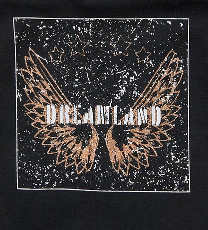 Petit by Sofie Schnoor Body l/æ - Dicte - Sort m. Print Petit by Sofie Schnoor Body l/æ - Dicte - Sort m. Print