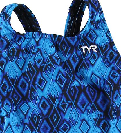 Maillot de Bain TYR - Glacial Maxfit - Bleu av. Motif Maillot de Bain TYR - Glacial Maxfit - Bleu av. Motif