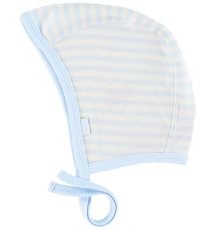 Fixoni Babyhjelm - Light Blue m. Striber