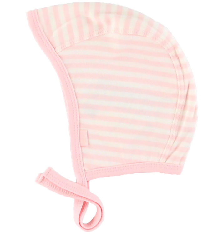 Fixoni Babyhjelm - Light Rose m. Striber