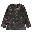 Soft Gallery Bluse - Bella - Jet Black m. Splash Soft Gallery Bluse - Bella - Jet Black m. Splash