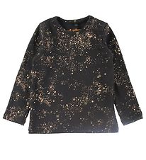 Soft Gallery Bluse - Bella - Jet Black m. Splash Soft Gallery Bluse - Bella - Jet Black m. Splash