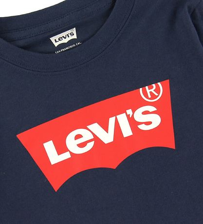 Levis Bluse - Batwing - Dress Blues m. Logo Levis Bluse - Batwing - Dress Blues m. Logo