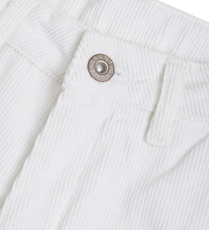 Pantalon en Velours Côtelé Grunt - Taylor - Blanc Pantalon en Velours Côtelé Grunt - Taylor - Blanc