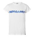Mads Nørgaard T-shirt - Tuvina - Hvid m. Blå Mads Nørgaard T-shirt - Tuvina - Hvid m. Blå