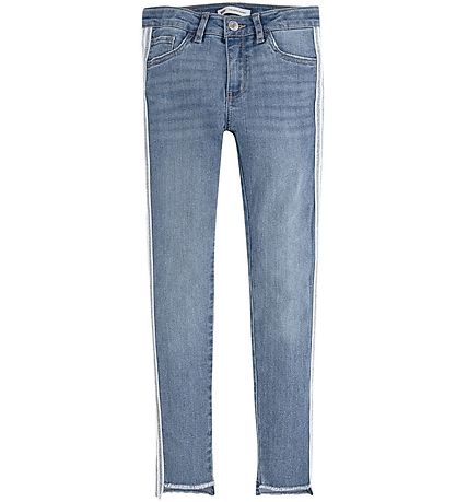 Levis Jeans - 710 Super Skinny - No Diggity m. Sølvstribe