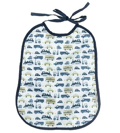 Smallstuff Hagesmæk - Large - Blå m. Biler