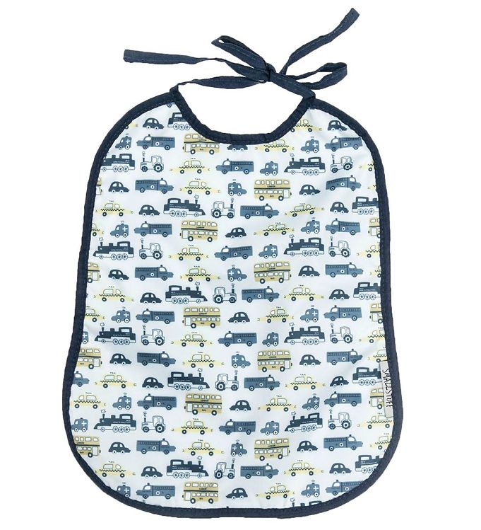 Smallstuff Hagesmæk - Large - Blå m. Biler