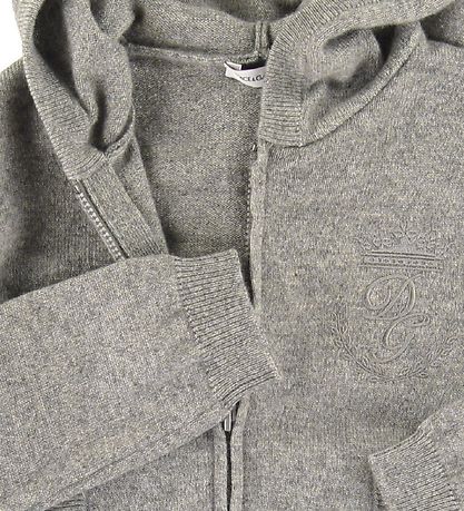 Dolce & Gabbana Cardigan - Uld - Heritage - Gråmeleret