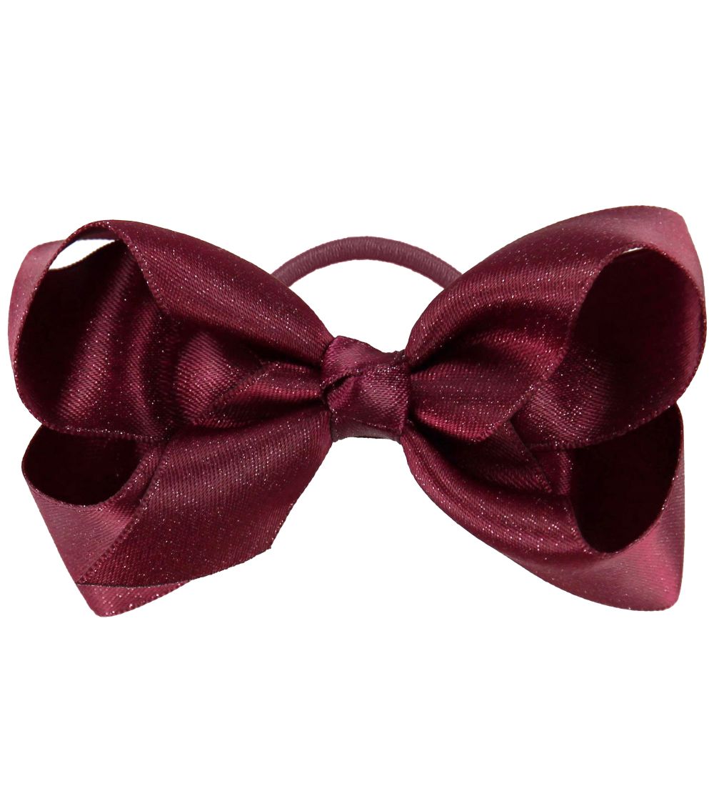 Little Wonders Haargummi - Luana - 5 cm - Wine m. Glitzer - Little Wonders - One Size - Haarschmuck