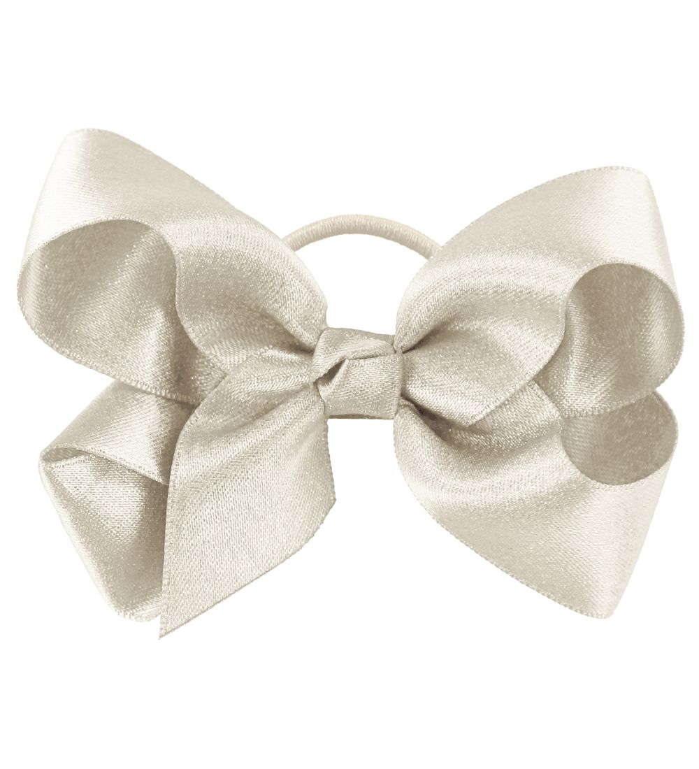 Little Wonders Haargummi - Luana - 5 cm - Elfenbein m. Glitzer - Little Wonders - One Size - Haarschmuck
