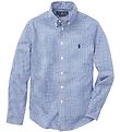 Polo Ralph Lauren Shirt - Core Replen - Blue/White Checkered Polo Ralph Lauren Shirt - Core Replen - Blue/White Checkered