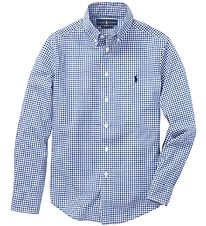 Polo Ralph Lauren Shirt - Core Replen - Blue/White Checkered Polo Ralph Lauren Shirt - Core Replen - Blue/White Checkered
