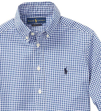 Polo Ralph Lauren Hemd - Core Replen - Blau/Weiß Kariert Polo Ralph Lauren Hemd - Core Replen - Blau/Weiß Kariert