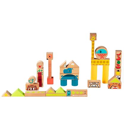 Lilliputiens Bouwblokken - Jungle Lilliputiens Bouwblokken - Jungle