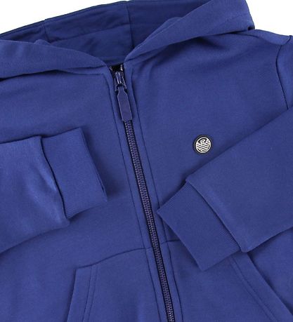 Emporio Armani Cardigan - Blå Emporio Armani Cardigan - Blå