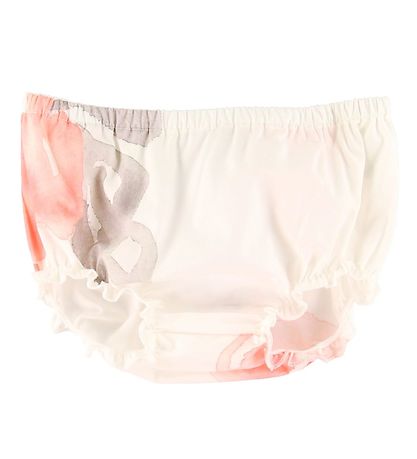 Emporio Armani Kjole m. Bloomers - Hvid m. Blomster