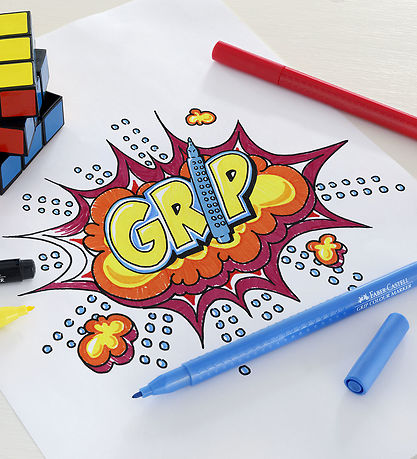 Faber-Castell Markers - Grip - 20 pcs - Multicoloured Faber-Castell Markers - Grip - 20 pcs - Multicoloured