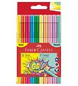 Faber-Castell Tuscher - Grip - 10 stk - Neon/Pastel Faber-Castell Tuscher - Grip - 10 stk - Neon/Pastel