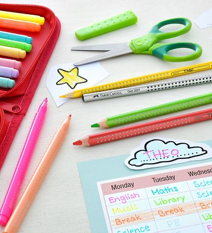 Faber-Castell Tuscher - Grip - 10 stk - Neon/Pastel