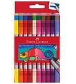 Faber-Castell Tuscher - Dobbelt Tyk/Tynd - 20 stk - Multifarvet Faber-Castell Tuscher - Dobbelt Tyk/Tynd - 20 stk - Multifarvet