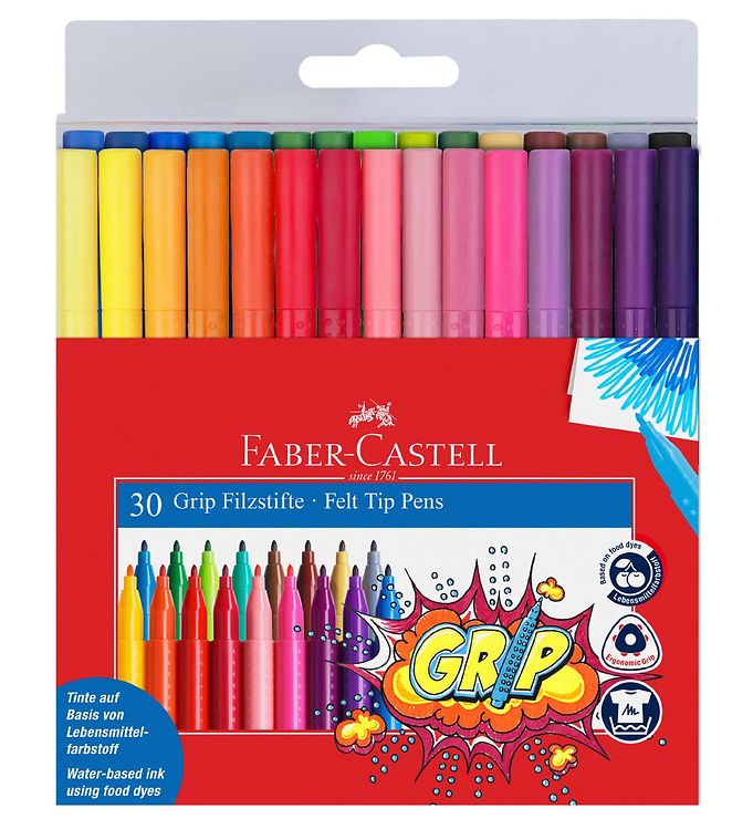 Tusser grip Faber-Castell 30 stk