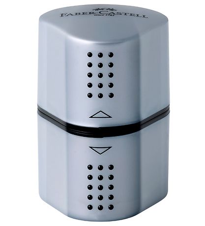 Taille-crayon Faber-Castell - Grip Trio - Argent Taille-crayon Faber-Castell - Grip Trio - Argent