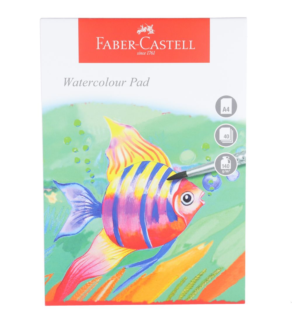 Faber-Castell Malblock - Aquarell - 40 Blatt - A4 - Faber-Castell - One Size - Zubehör