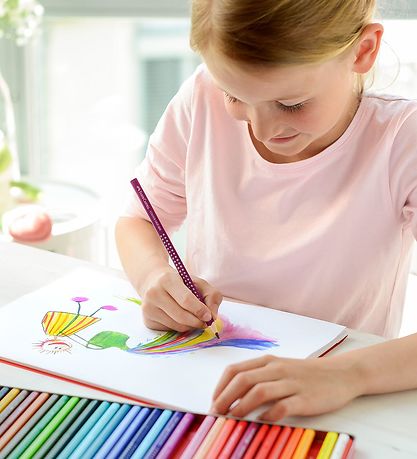 Faber-Castell Farveblyanter - Grip - Akvarel - 36 stk - Multi Faber-Castell Farveblyanter - Grip - Akvarel - 36 stk - Multi