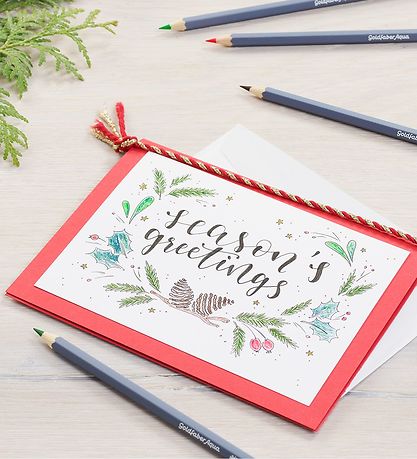 Faber-Castell Farveblyanter - Goldfaber Akvarel - 12 stk - Multi Faber-Castell Farveblyanter - Goldfaber Akvarel - 12 stk - Multi