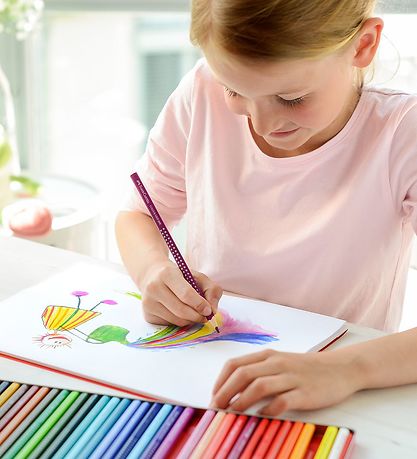 Faber-Castell Farvesæt - Grip - Akvarel - 48 stk - Multifarvet