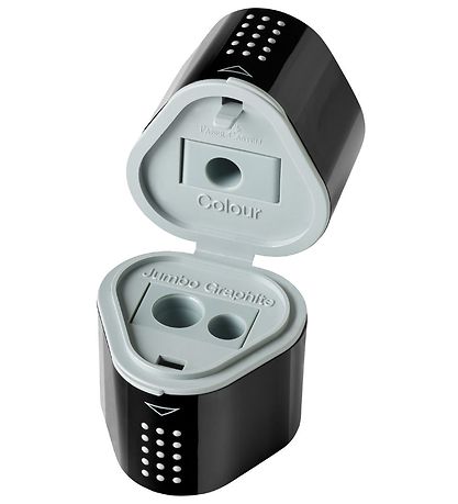 Faber-Castell Sharpener - Grip Trio - Black Faber-Castell Sharpener - Grip Trio - Black