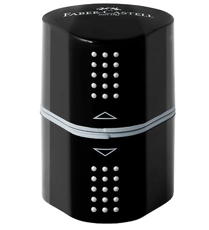 Faber-Castell Sharpener - Grip Trio - Black Faber-Castell Sharpener - Grip Trio - Black