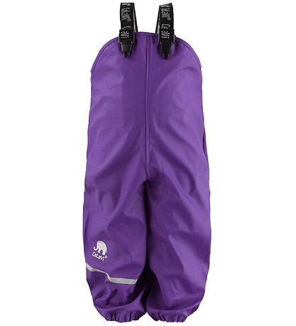 CeLaVi Regntøj m. Seler - PU - Lilla