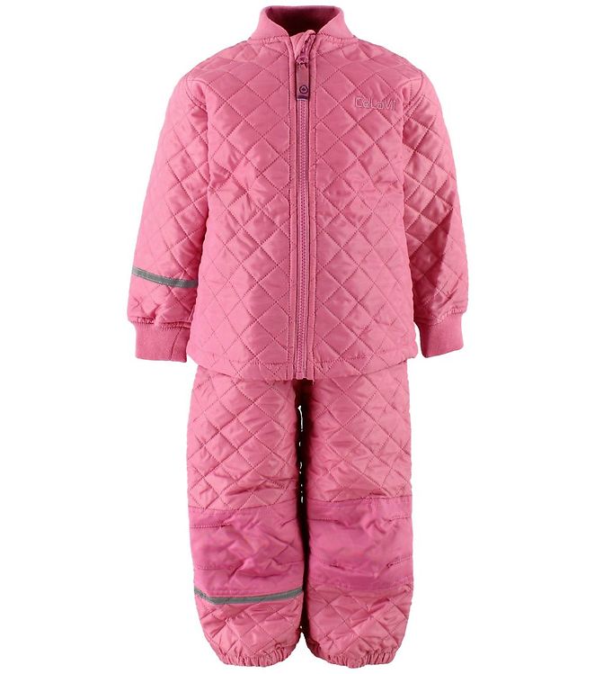 CeLaVi Børne Termosæt - Chateau Rose - 80