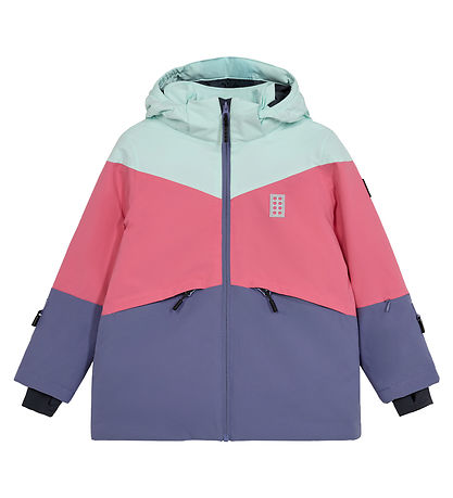 LEGO® Wear Vinterjakke - LWJested 708 - Turkis/Lilla/Pink