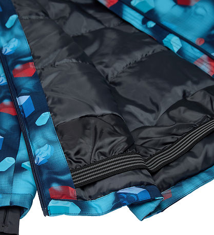 LEGO® Wear Dynejakke - LWJian 710 - Turkis/Blue/Red